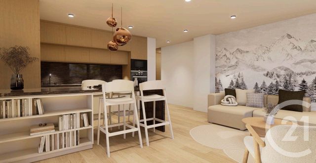 Appartement T1 à vendre - 1 pièce - 27,38 m2 - Les Gets - 74 - RHONE-ALPES