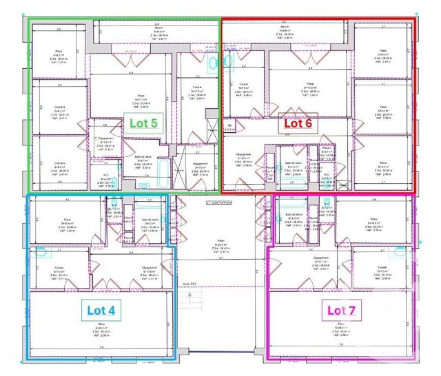 Immeuble &agrave; vendre - 492,70 m2 - Haubourdin - 59 - NORD-PAS-DE-CALAIS