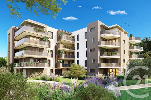 Appartement F3 &agrave; vendre - 3 pi&egrave;ces - 63,60 m2 - Antibes - 06 - PROVENCE-ALPES-COTE-D-AZUR