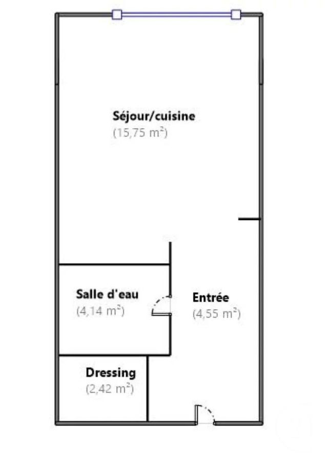 Appartement Studio à vendre - 1 pièce - 26,86 m2 - Cannes - 06 - PROVENCE-ALPES-COTE-D-AZUR