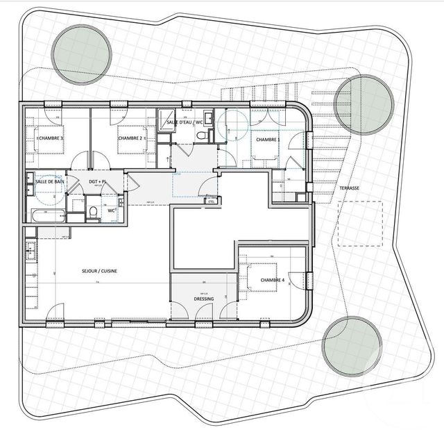 Appartement F5 à vendre - 5 pièces - 115 m2 - Cannes - 06 - PROVENCE-ALPES-COTE-D-AZUR