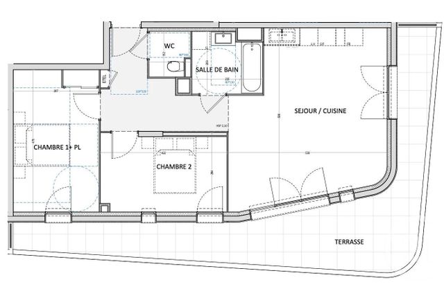 Appartement F3 à vendre - 3 pièces - 67 m2 - Cannes - 06 - PROVENCE-ALPES-COTE-D-AZUR