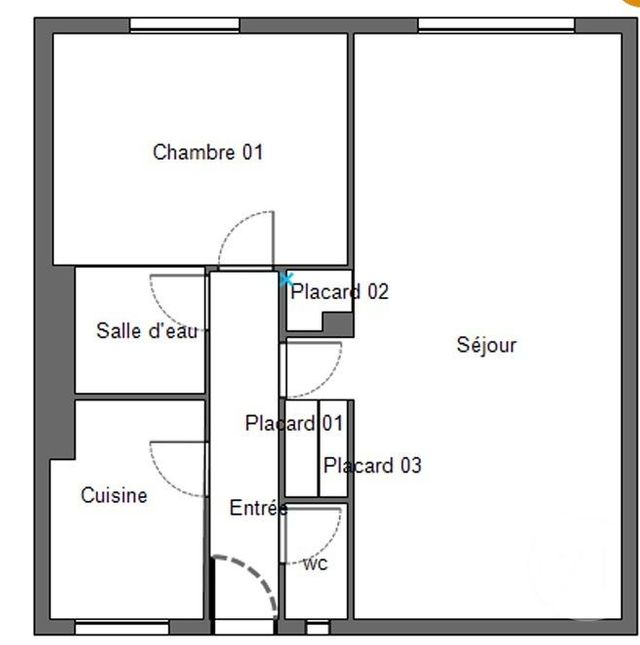 Appartement T2 &agrave; vendre - 2 pi&egrave;ces - 52,23 m2 - Gradignan - 33 - AQUITAINE