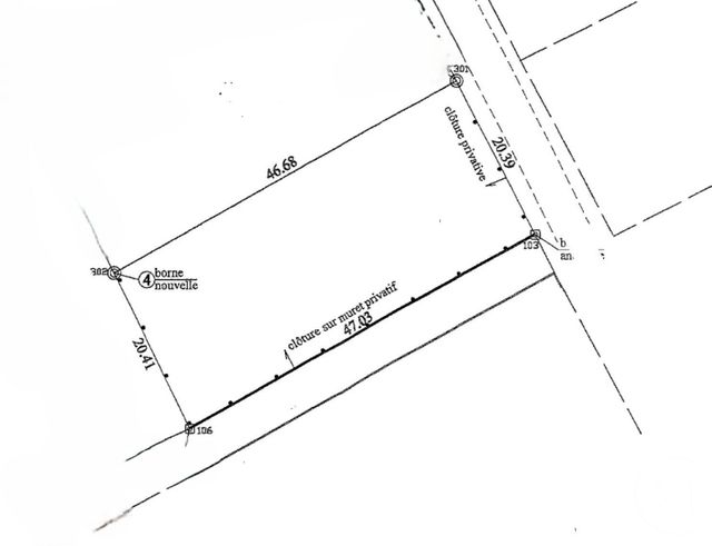 Terrain &agrave; vendre - 956 m2 - La Clisse - 17 - POITOU-CHARENTES