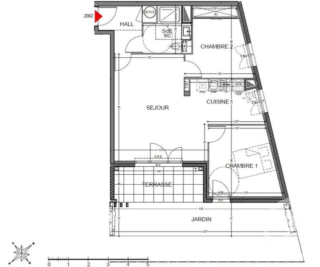 Appartement T3 &agrave; vendre - 3 pi&egrave;ces - 60,85 m2 - St Remy De Provence - 13 - PROVENCE-ALPES-COTE-D-AZUR