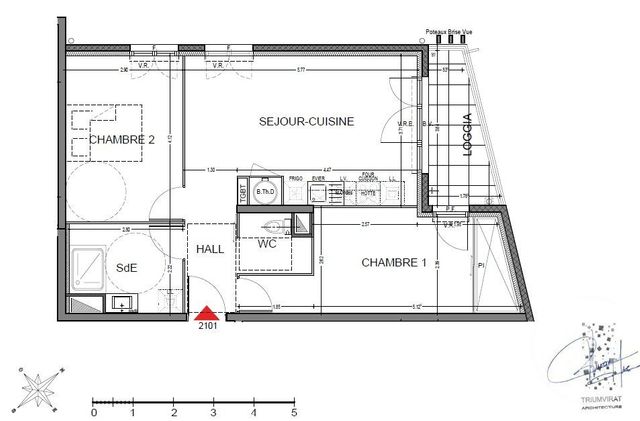 Appartement T3 &agrave; vendre - 3 pi&egrave;ces - 58,64 m2 - St Remy De Provence - 13 - PROVENCE-ALPES-COTE-D-AZUR
