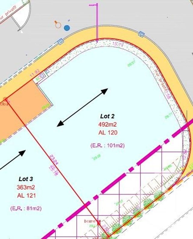 Terrain &agrave; vendre - 492 m2 - Chateaurenard - 13 - PROVENCE-ALPES-COTE-D-AZUR