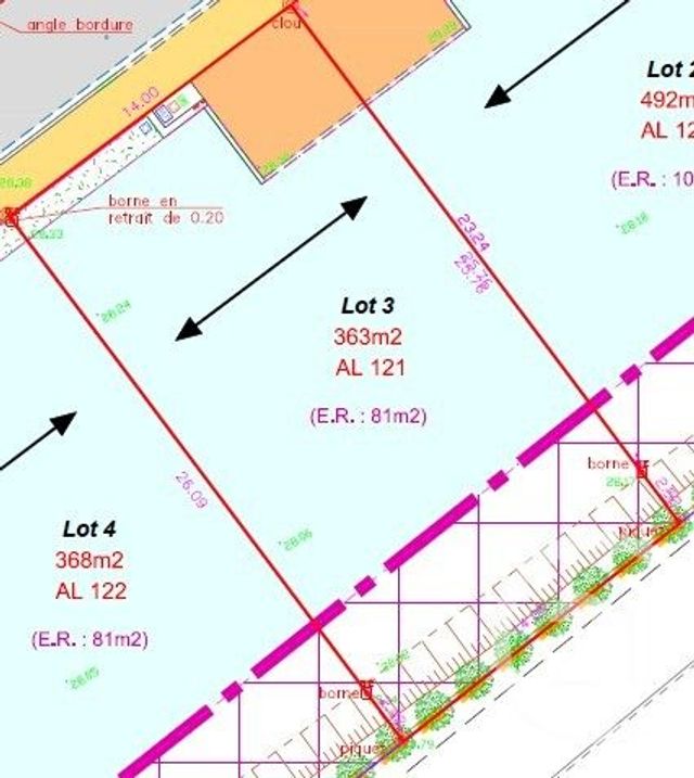 Terrain &agrave; vendre - 363 m2 - Chateaurenard - 13 - PROVENCE-ALPES-COTE-D-AZUR