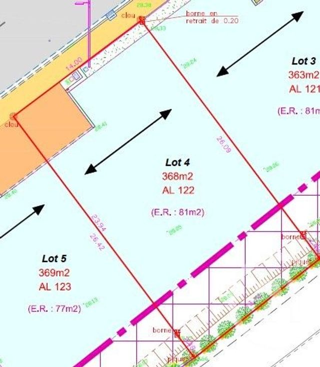 Terrain &agrave; vendre - 368 m2 - Chateaurenard - 13 - PROVENCE-ALPES-COTE-D-AZUR