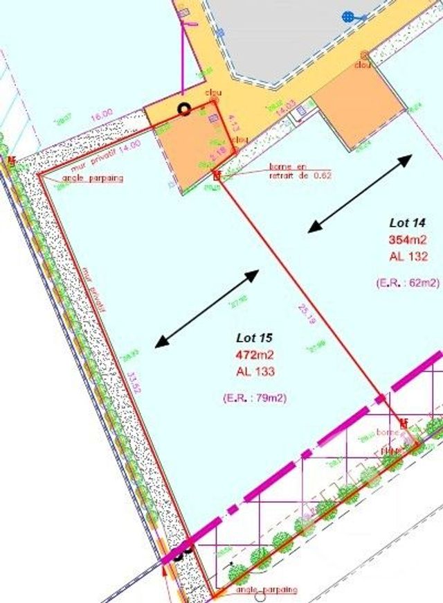 Terrain &agrave; vendre - 472 m2 - Chateaurenard - 13 - PROVENCE-ALPES-COTE-D-AZUR