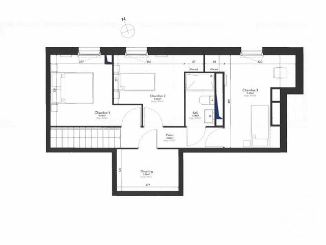 Appartement F4 &agrave; vendre - 4 pi&egrave;ces - 82,39 m2 - Epinay Sur Seine - 93 - ILE-DE-FRANCE