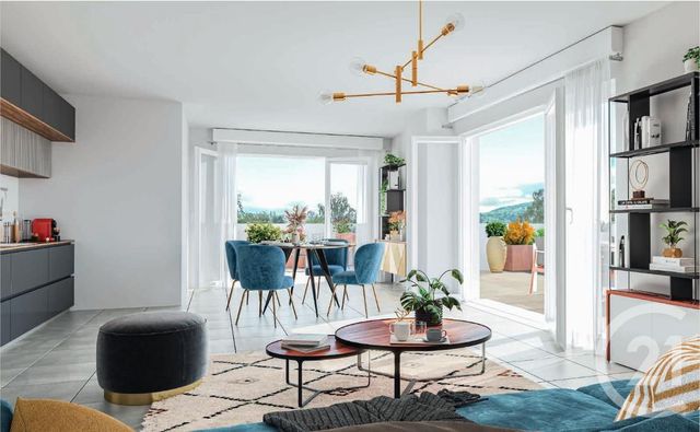 Appartement T4 à vendre - 4 pièces - 84,13 m2 - Sciez - 74 - RHONE-ALPES
