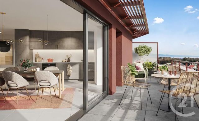 Appartement T4 à vendre - 4 pièces - 86,68 m2 - Sciez - 74 - RHONE-ALPES