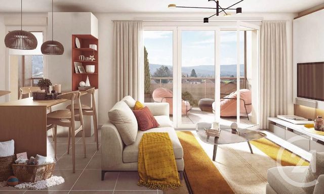 Appartement T5 &agrave; vendre - 5 pi&egrave;ces - 102,28 m2 - Bons En Chablais - 74 - RHONE-ALPES