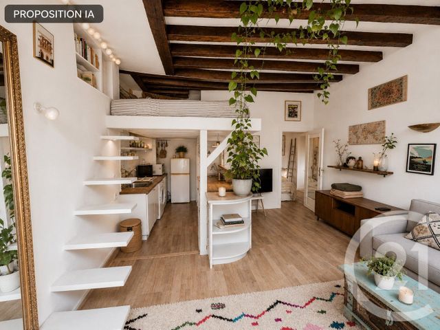 Appartement F1 &agrave; vendre - 1 pi&egrave;ce - 26,80 m2 - Paris - 75002 - ILE-DE-FRANCE