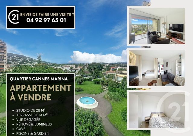 Appartement F1 &agrave; vendre - 1 pi&egrave;ce - 28,80 m2 - Mandelieu La Napoule - 06 - PROVENCE-ALPES-COTE-D-AZUR