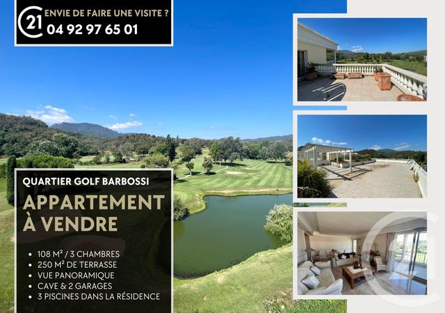 Appartement F4 &agrave; vendre - 4 pi&egrave;ces - 108,13 m2 - Mandelieu La Napoule - 06 - PROVENCE-ALPES-COTE-D-AZUR