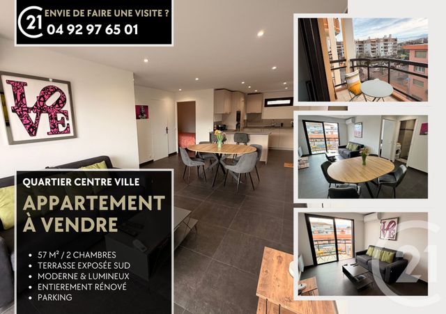 Appartement F3 &agrave; vendre - 3 pi&egrave;ces - 56,89 m2 - Mandelieu La Napoule - 06 - PROVENCE-ALPES-COTE-D-AZUR