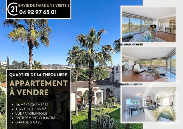 Appartement F5 &agrave; vendre - 5 pi&egrave;ces - 116,36 m2 - Mandelieu La Napoule - 06 - PROVENCE-ALPES-COTE-D-AZUR