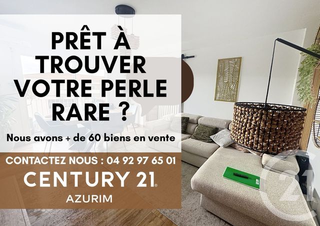 Appartement F4 &agrave; vendre - 4 pi&egrave;ces - 72 m2 - Le Cannet - 06 - PROVENCE-ALPES-COTE-D-AZUR