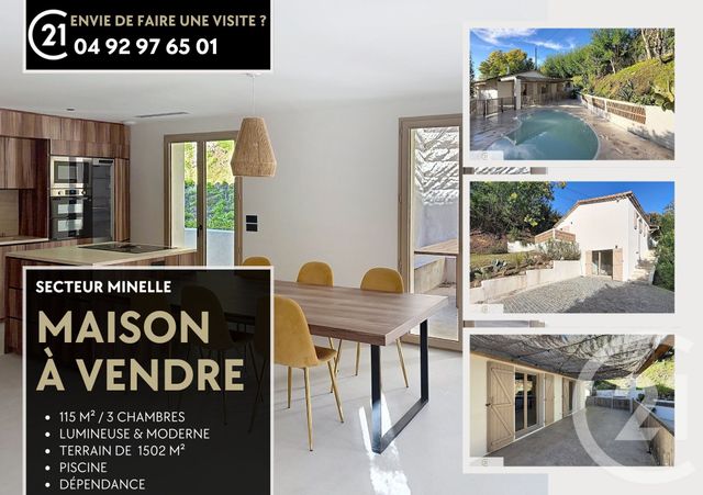 Maison &agrave; vendre - 5 pi&egrave;ces - 151,26 m2 - Mandelieu La Napoule - 06 - PROVENCE-ALPES-COTE-D-AZUR