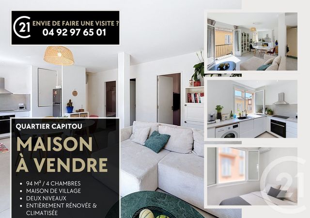 Maison &agrave; vendre - 5 pi&egrave;ces - 94,33 m2 - Mandelieu La Napoule - 06 - PROVENCE-ALPES-COTE-D-AZUR