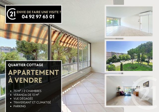 Appartement T3 &agrave; vendre - 4 pi&egrave;ces - 75,71 m2 - Mandelieu La Napoule - 06 - PROVENCE-ALPES-COTE-D-AZUR