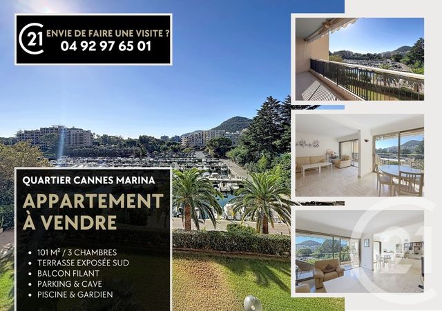 Appartement F5 &agrave; vendre - 5 pi&egrave;ces - 101,10 m2 - Mandelieu La Napoule - 06 - PROVENCE-ALPES-COTE-D-AZUR