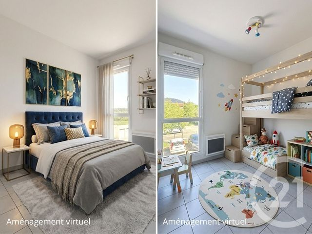 Appartement T3 &agrave; vendre - 3 pi&egrave;ces - 64,30 m2 - St Christol Les Ales - 30 - LANGUEDOC-ROUSSILLON