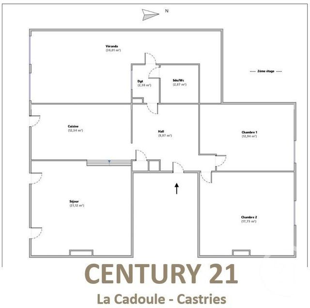 Appartement F4 &agrave; vendre - 4 pi&egrave;ces - 90 m2 - Fuveau - 13 - PROVENCE-ALPES-COTE-D-AZUR