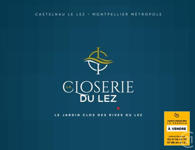 Appartement T3 à vendre - 3 pièces - 82,33 m2 - Castelnau Le Lez - 34 - LANGUEDOC-ROUSSILLON