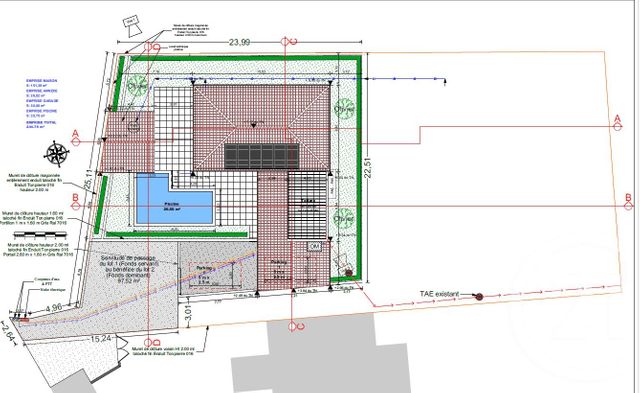 Maison &agrave; vendre - 7 pi&egrave;ces - 250 m2 - St Gely Du Fesc - 34 - LANGUEDOC-ROUSSILLON