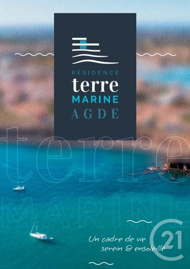 Appartement T3 &agrave; vendre - 3 pi&egrave;ces - 67,83 m2 - Agde - 34 - LANGUEDOC-ROUSSILLON