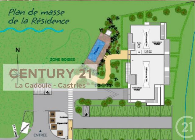 Appartement T3 &agrave; vendre - 3 pi&egrave;ces - 66,03 m2 - Agde - 34 - LANGUEDOC-ROUSSILLON