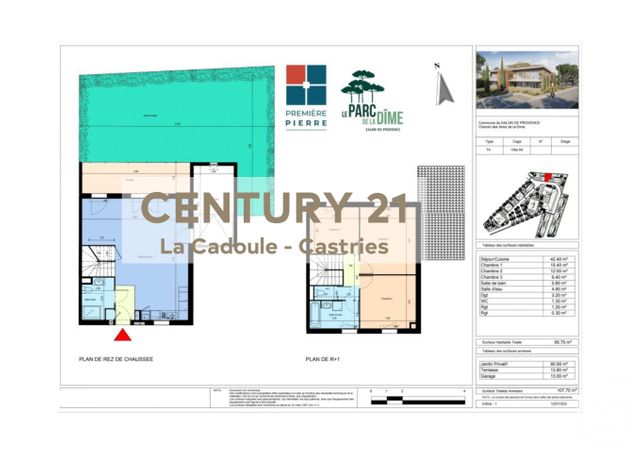 Maison &agrave; vendre - 4 pi&egrave;ces - 95,70 m2 - Salon De Provence - 13 - PROVENCE-ALPES-COTE-D-AZUR