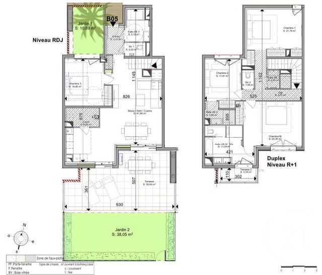 Appartement F5 &agrave; vendre - 5 pi&egrave;ces - 149,42 m2 - Ste Maxime - 83 - PROVENCE-ALPES-COTE-D-AZUR