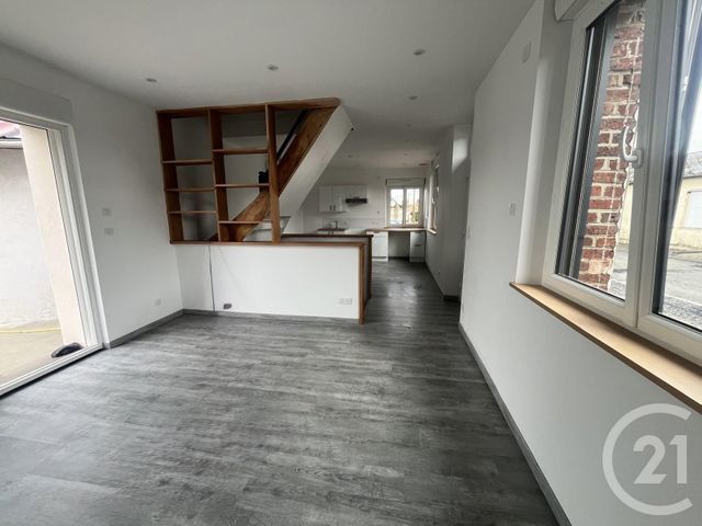 Maison &agrave; louer - 2 pi&egrave;ces - 42 m2 - Nurlu - 80 - PICARDIE