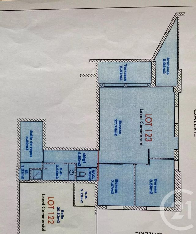 Appartement F3 à vendre - 3 pièces - 63 m2 - La Londe Les Maures - 83 - PROVENCE-ALPES-COTE-D-AZUR