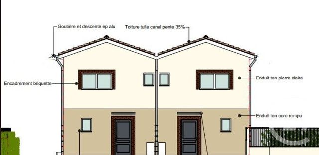 Maison &agrave; vendre - 4 pi&egrave;ces - 80,27 m2 - St Jory - 31 - MIDI-PYRENEES