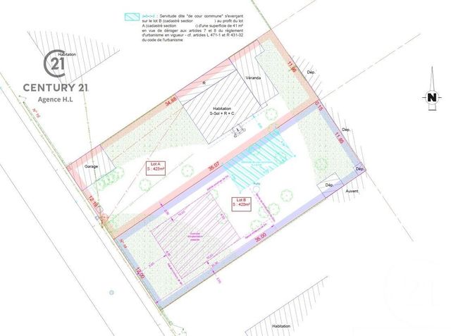 Terrain &agrave; vendre - 420 m2 - Chelles - 77 - ILE-DE-FRANCE