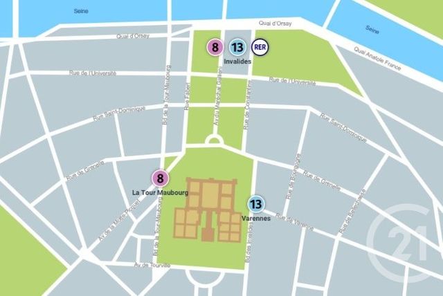 Parking &agrave; vendre - 12 m2 - Paris - 75007 - ILE-DE-FRANCE