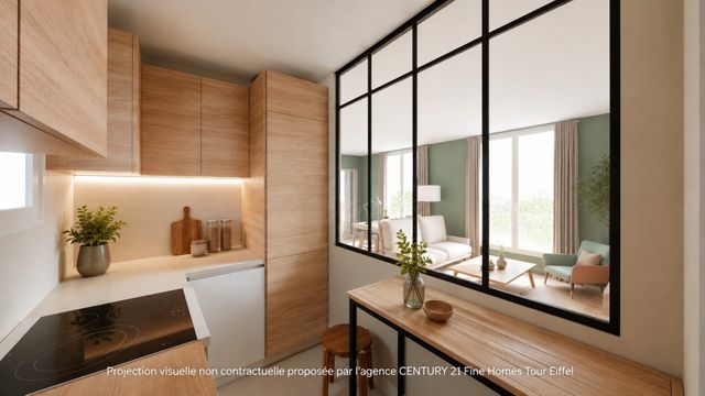 Appartement F3 &agrave; vendre - 3 pi&egrave;ces - 46,77 m2 - Paris - 75007 - ILE-DE-FRANCE
