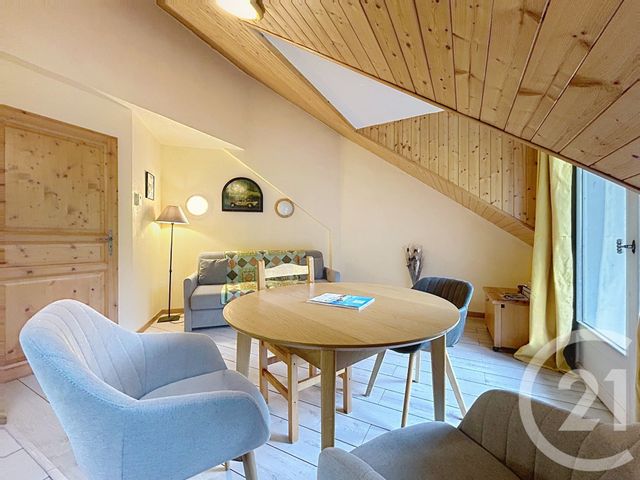 Appartement F2 bis &agrave; vendre - 3 pi&egrave;ces - 33,75 m2 - St Gervais Les Bains - 74 - RHONE-ALPES