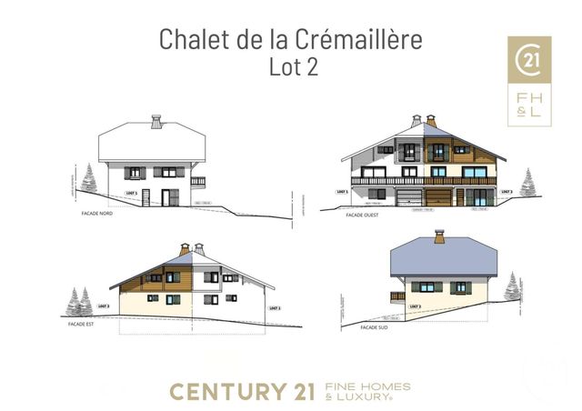 Appartement F6 &agrave; vendre - 6 pi&egrave;ces - 161,44 m2 - St Gervais Les Bains - 74 - RHONE-ALPES