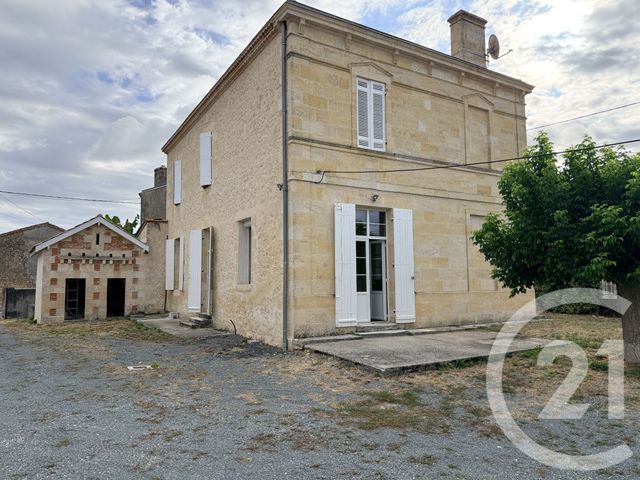 Maison &agrave; vendre - 6 pi&egrave;ces - 210 m2 - Couqueques - 33 - AQUITAINE