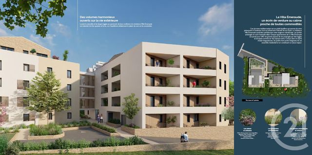 Appartement T2 &agrave; vendre - 2 pi&egrave;ces - 43,70 m2 - Clermont L Herault - 34 - LANGUEDOC-ROUSSILLON