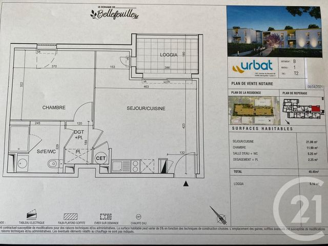 Appartement F2 &agrave; louer - 2 pi&egrave;ces - 40,40 m2 - Montpellier - 34 - LANGUEDOC-ROUSSILLON