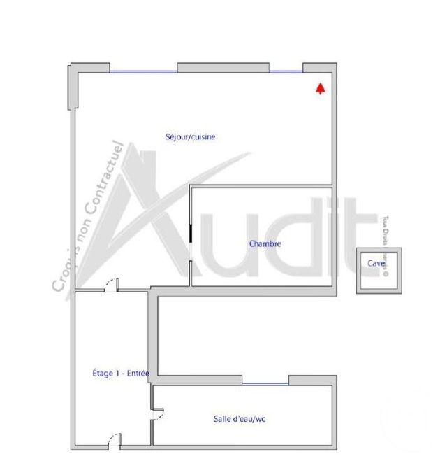 Appartement T2 &agrave; vendre - 2 pi&egrave;ces - 33,33 m2 - Paris - 75017 - ILE-DE-FRANCE