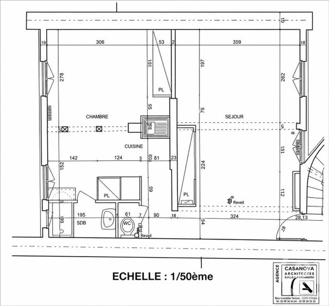 Appartement F2 &agrave; vendre - 2 pi&egrave;ces - 41,19 m2 - Paris - 75005 - ILE-DE-FRANCE