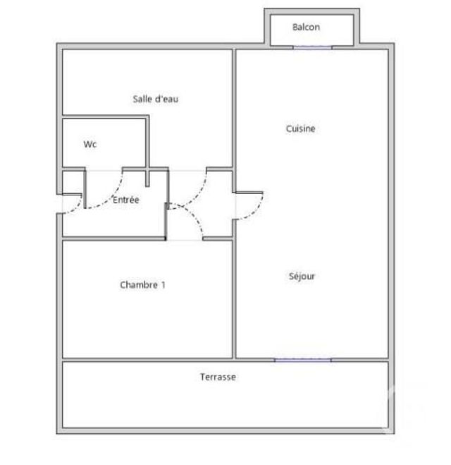 Appartement F2 &agrave; louer - 2 pi&egrave;ces - 37 m2 - Paris - 75018 - ILE-DE-FRANCE